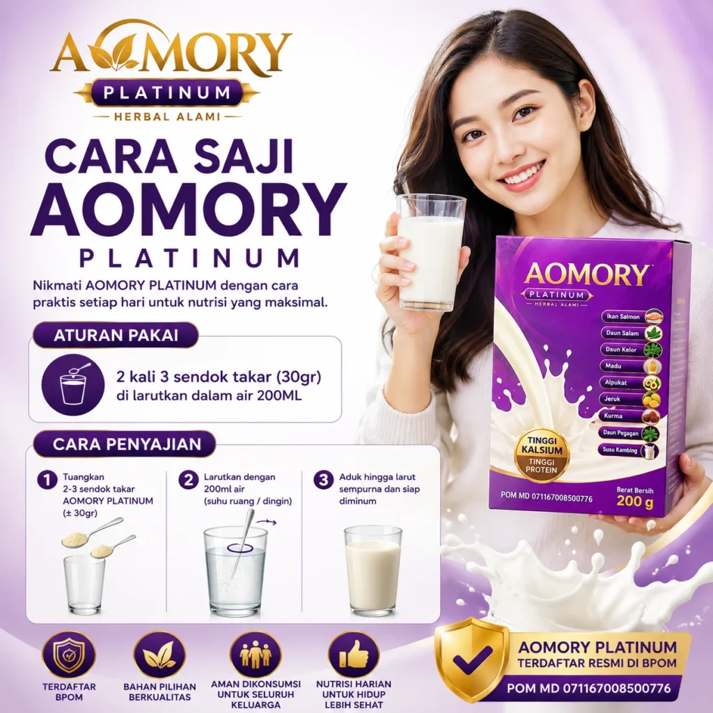 cara penyajian aomory